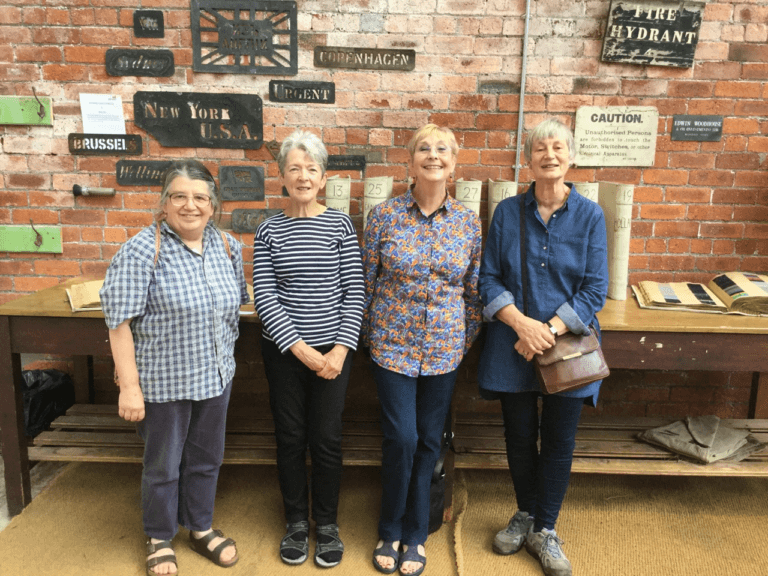 Knitting and Crochet Guild. All Smiles in the Archive. Sunny Bank Mills