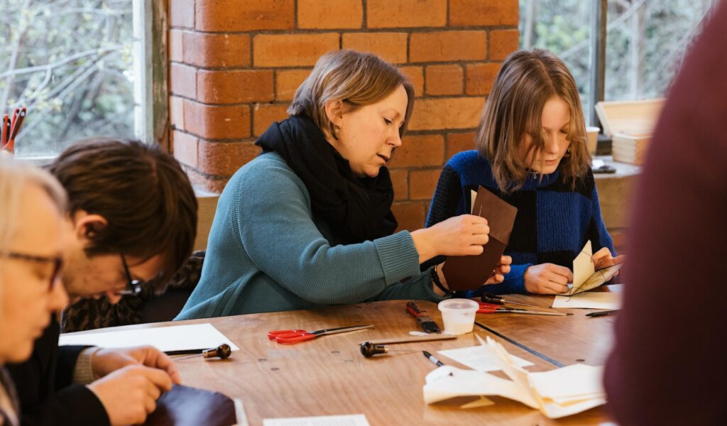 Book Binding Sunny Bank Mills Arts Events in Leeds